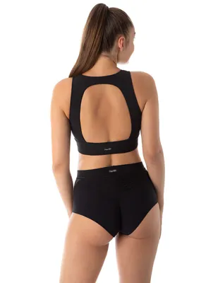 Dragonfly - Mesh sports bra Rachel Black