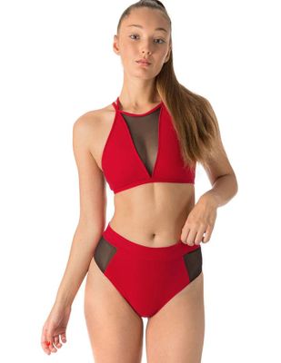 Dragonfly - Mesh pole shorts Molly Red