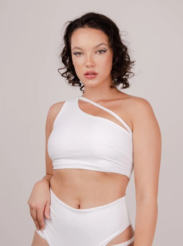 FANNA Polewear - FLOW TOP Vit
