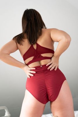 Lunalae Ella Mesh High Waist Bottoms Recycled