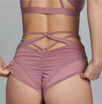 Zasha Polewear Grace Low Waist Shorts Berry Crush