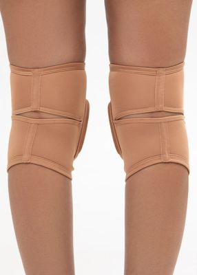 Queen PoleWear Knee Pads – NUDE – Caramel