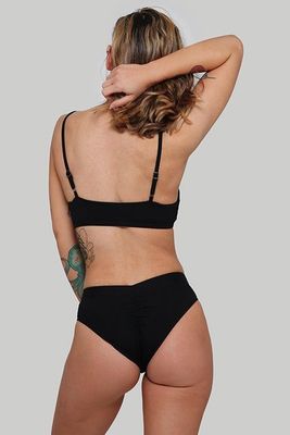 The Hills Bottoms - Ribbed Black