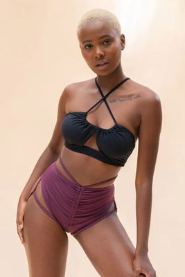 Lunalae - Jasmine High Waist MULBERRY