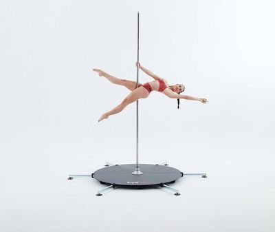 LUPIT POLE STAGE - Krom - Quick Lock - 45mm Långa ben