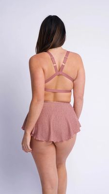 Lunalae Follow Me Bra Rose Gold Shimmer