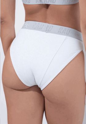 RAD Atlantida bottom glitter - White