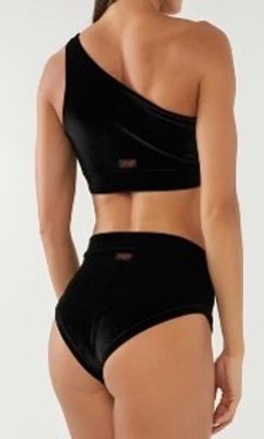 Polerina Wear - Devi Top - Black Velvet