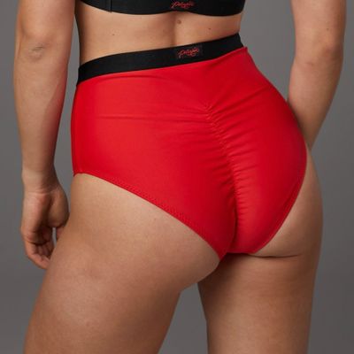 Polerina Wear - Shibari Top Red
