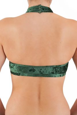 Dragonfly - Lisette top velvet Green