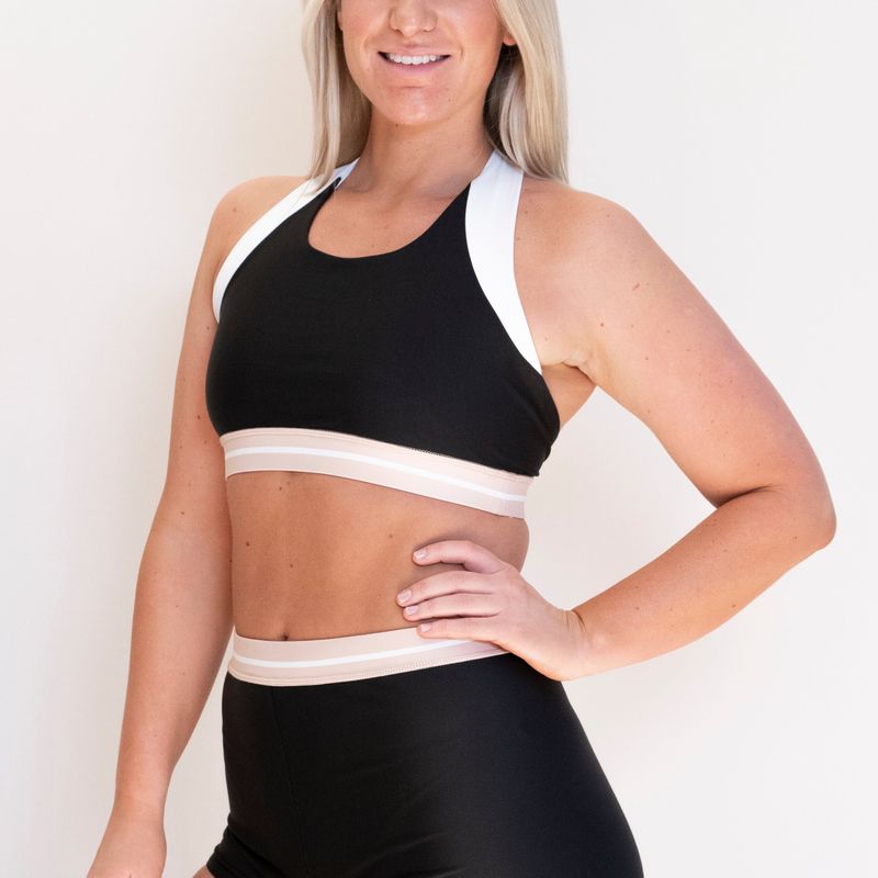 Unapolegetic Lana Sport Top - Svart
