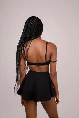FANNA Polewear - WAVE SHORTS Svart