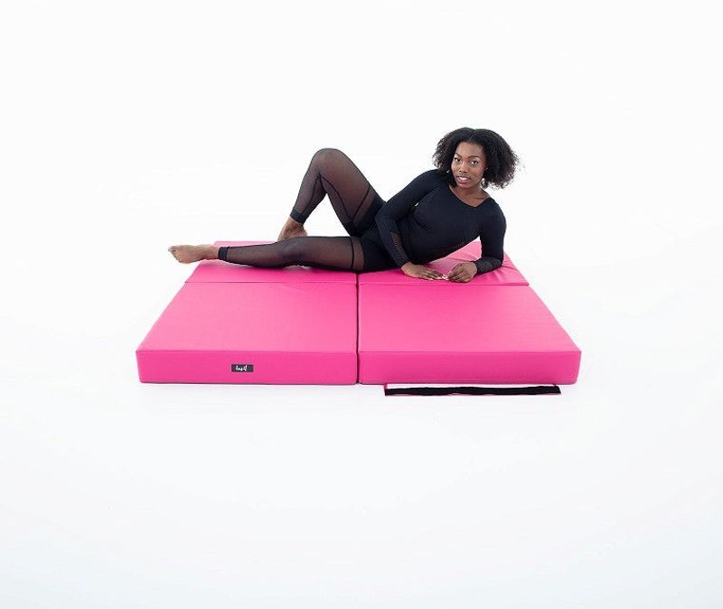 Lupit Pole Crash Mat Square - Multi-Use - Premium - Rosa - 8cm & 12cm