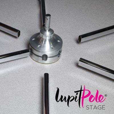 LUPIT POLE STAGE - Rostfritt Stål - Quick Lock - 45mm Långa ben