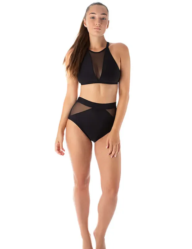 Dragonfly - Mesh pole shorts Monica Black