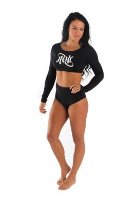 High Waisted Pole Shorts - Black