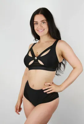 Rarr Designs - Alexis Butterfly Bralette BLACK