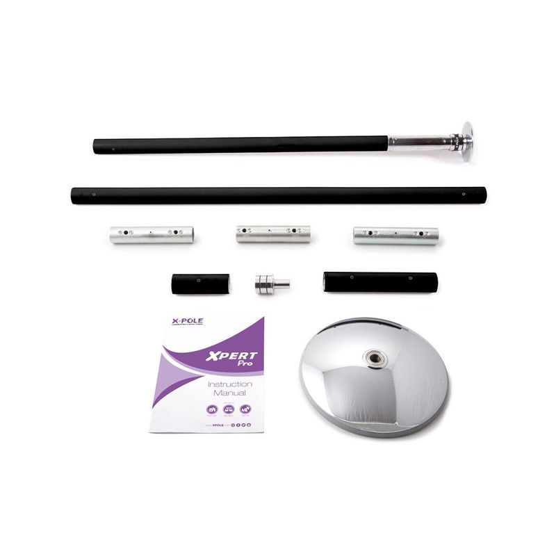 X-Pole Pro Xpert (PX) Powder Coated Svart/Black 45/40mm