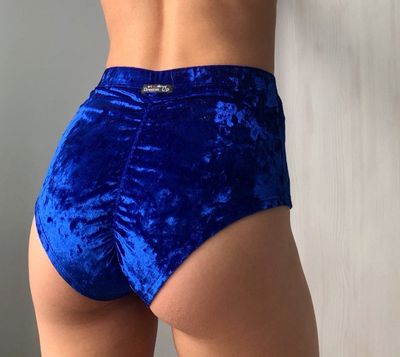 DressinUp Art Atelier - Classic Shorts Velvet Blue