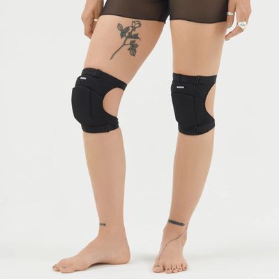 Queen PoleWear Adjustable Knee pads – PRO 5 EASY TOUCH – Black
