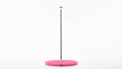 Lupit Pole Crash Mat Round Standard Rosa 12cm och 8cm