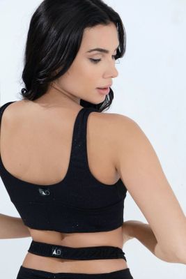 RAD XX glitter top - Black