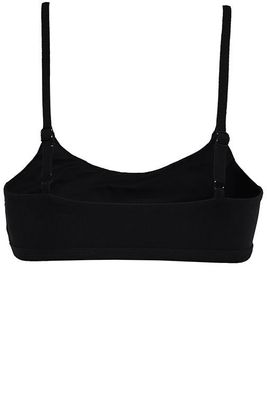 The Hills Top - Ribbed Black