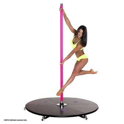 X-Stage Lite Powder Coated Pink/Rosa 45mm