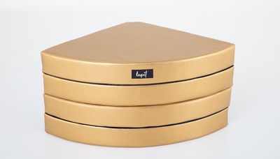 Lupit Pole Crash Mat Round  Premium Guld 12cm och 8cm