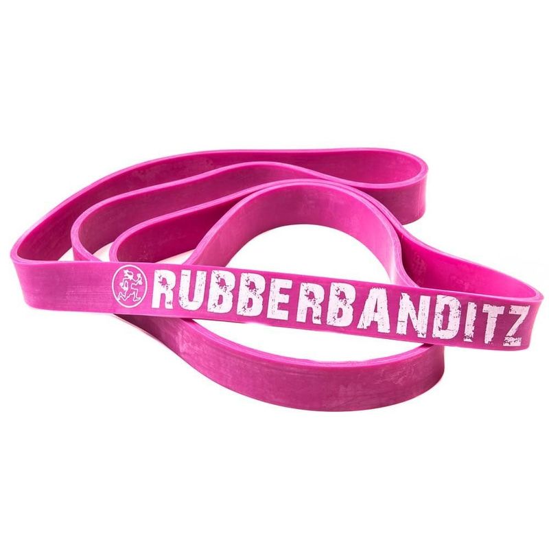 Resistance Band Robust - Neon Pink - 30mm x 104cm - 18-36 kg