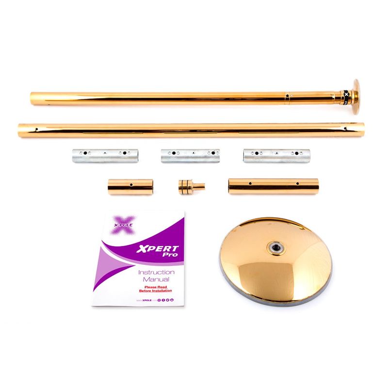 X-Pole Pro Xpert (PX) Titanium Guld 45mm
