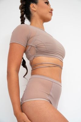 Lunalae Ember top - Mocha