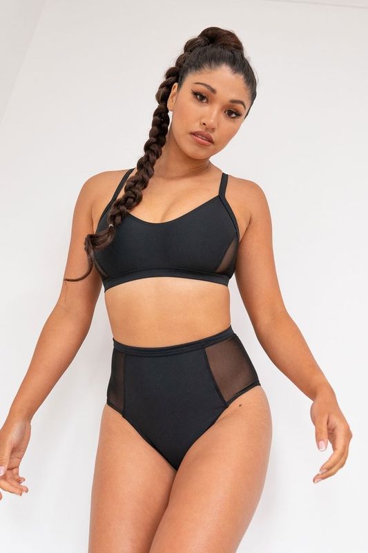 Lunalae Bellani High Waist Bottom Recycled - Black