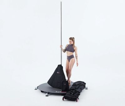 LUPIT POLE STAGE - Rostfritt Stål - Quick Lock - 45mm Korta Ben
