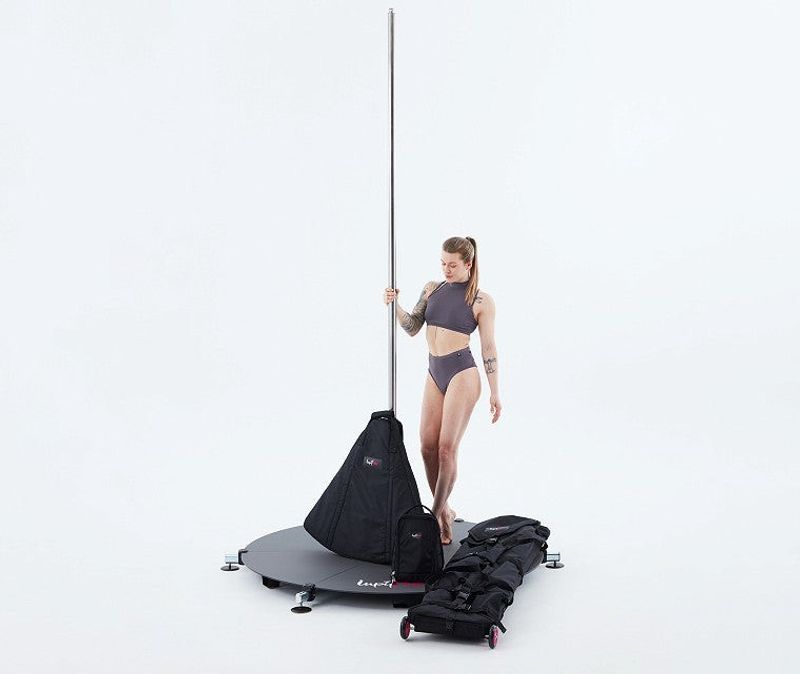 LUPIT POLE STAGE - Rostfritt Stål - Quick Lock - 45mm Korta Ben