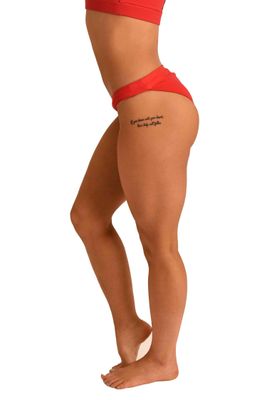 Tanga Pole Shorts - Red