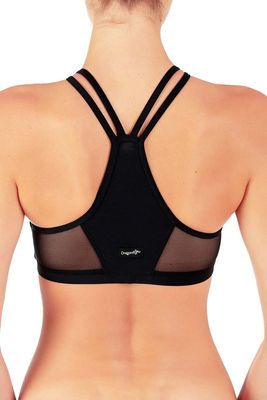 Dragonfly - Victoria mesh bra Black