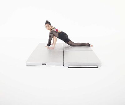 Lupit Pole Crash Mat Square - Multi-Use - Premium - Silver - 8cm & 12cm