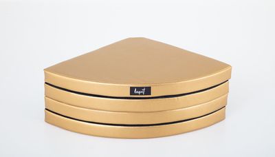 Lupit Pole Crash Mat Round  Premium Guld 12cm och 8cm