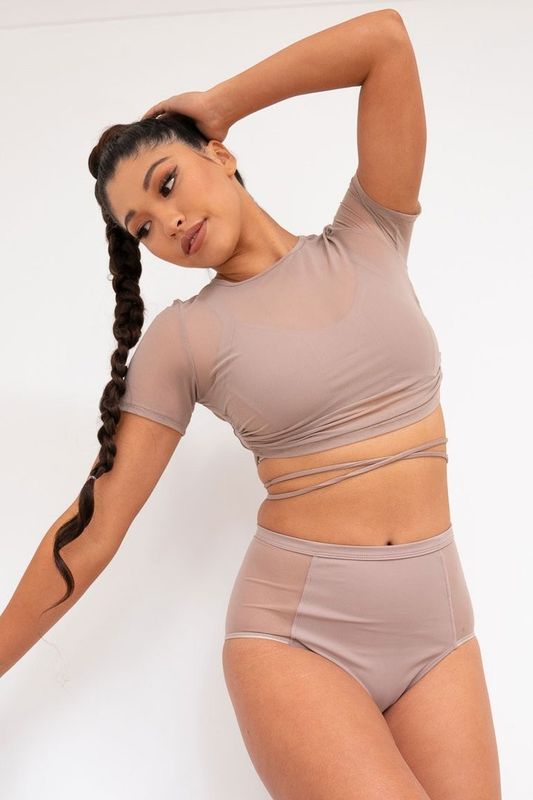 Lunalae Ember top - Mocha