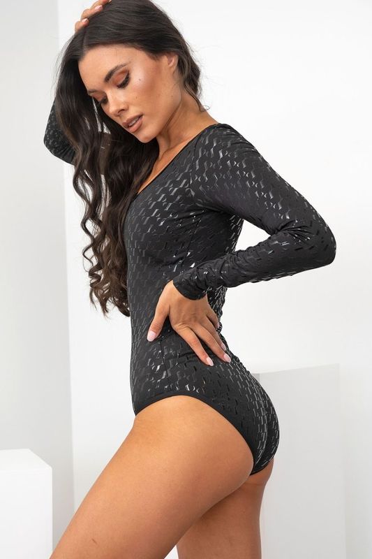 Lunalae Sticky Grip Long Sleeve Bodysuit Recycled