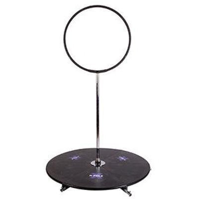 Lyra Pole 950mm & 1050mm Svart