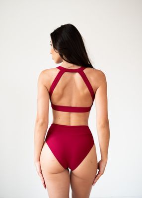 Pole Addict - Open back top Wine