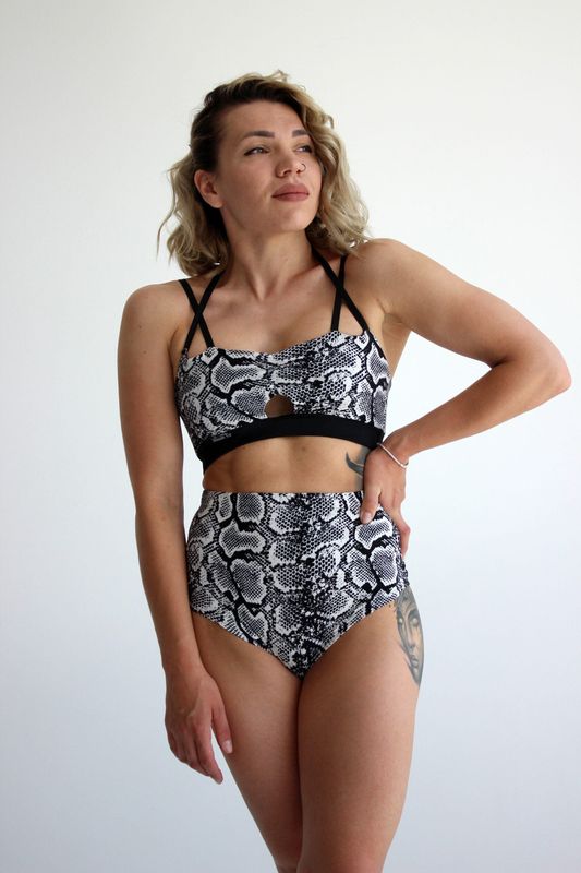 DressinUp Art Atelier - Top Classic Animal Print Phyton