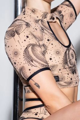 RAD Hoku top - Nude