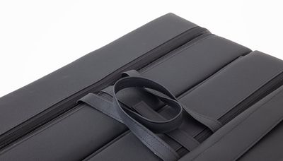 Lupit Pole Crash Mat Round Premium Svart 12cm och 8cm