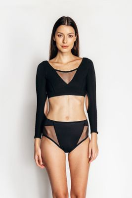 Mila Krasna - KARMEN long-sleeved top black