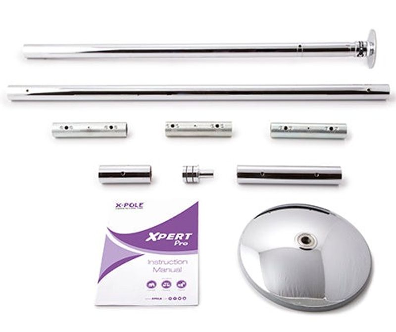 X-Pole Pro Xpert (PX) Krom/Chrome 45 & 40mm