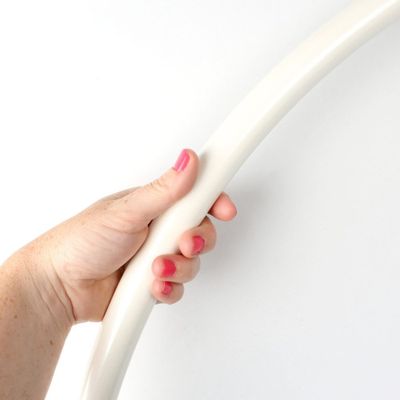 Firetoys 0 Point Aerial Hoop - White Sparkle