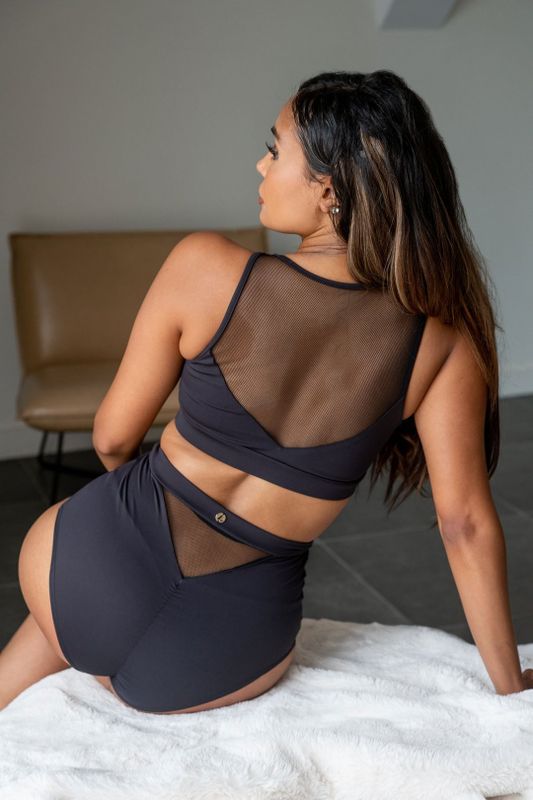 Lunalae Addison Mesh Top Recycled